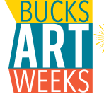 Bucks Art Weeks 40th Anniversary logo, 1985-2025