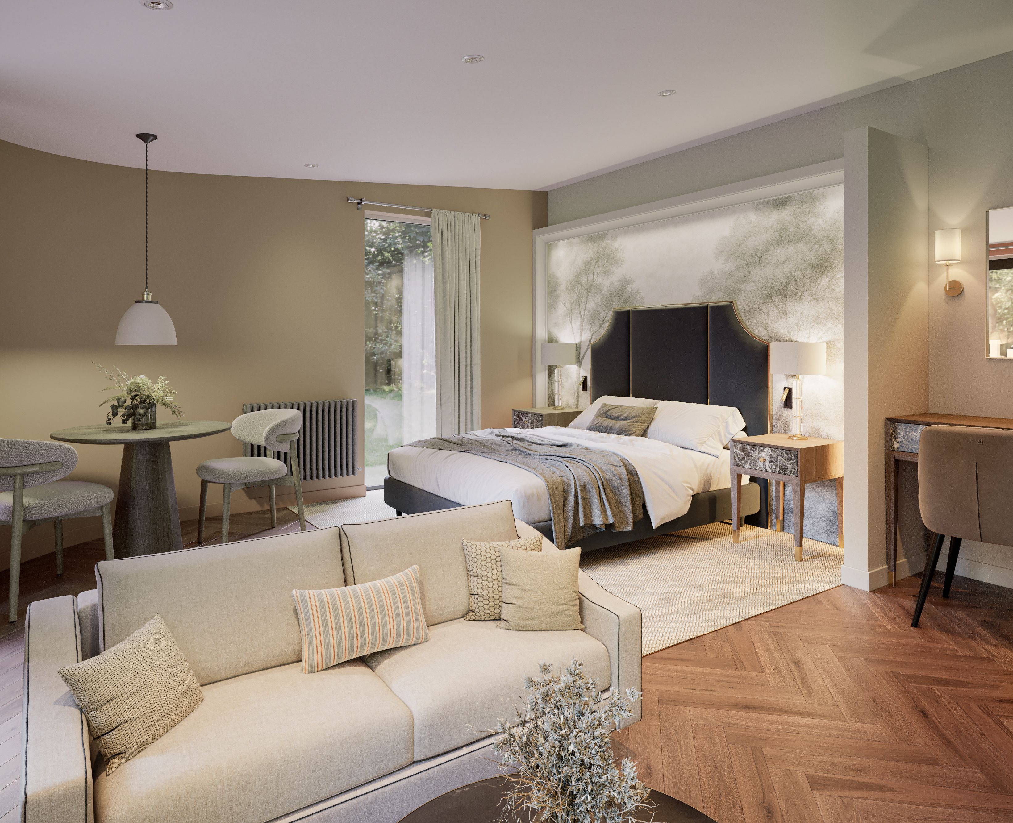 AFH Hyllside suite interior (stone)