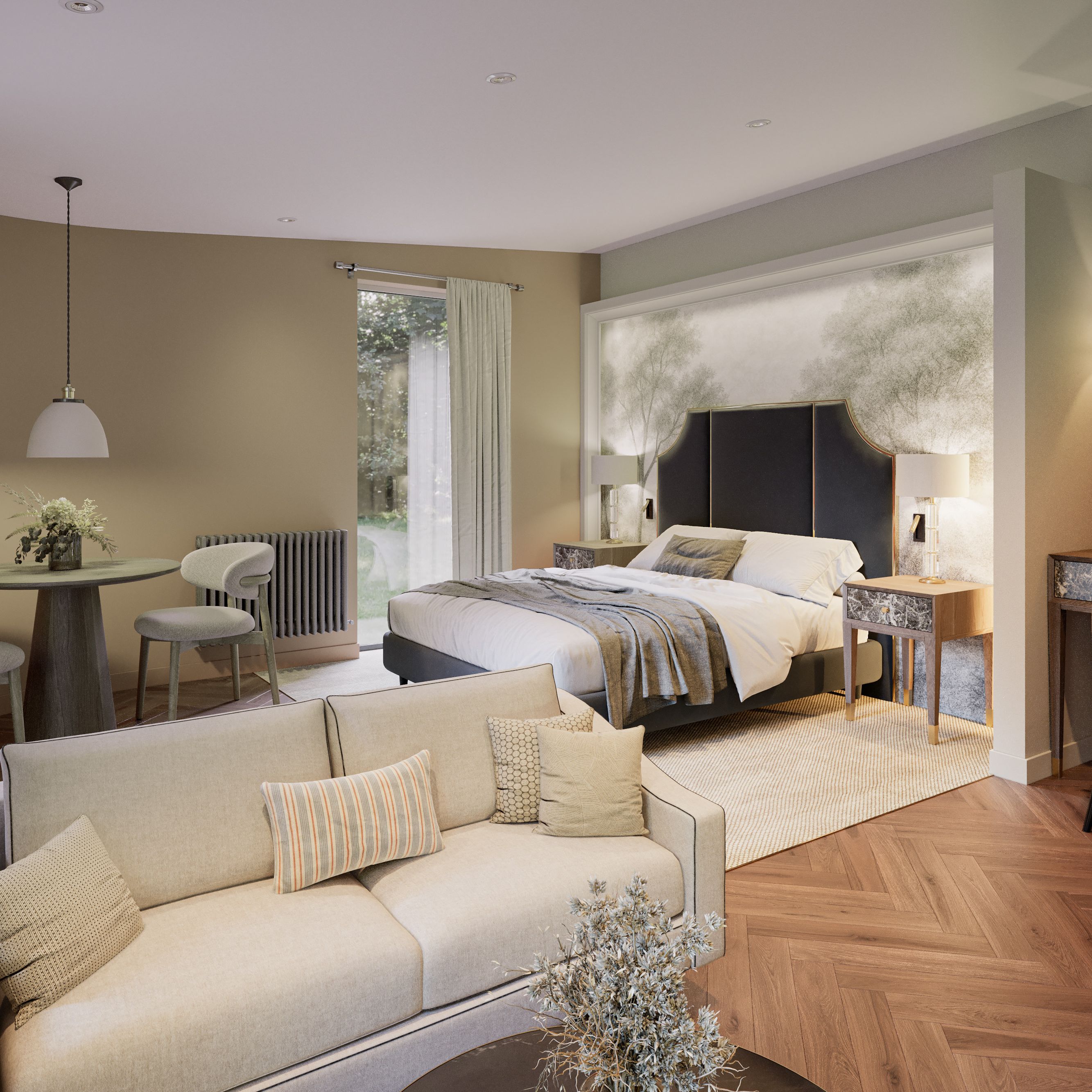 AFH Hyllside suite interior (stone)