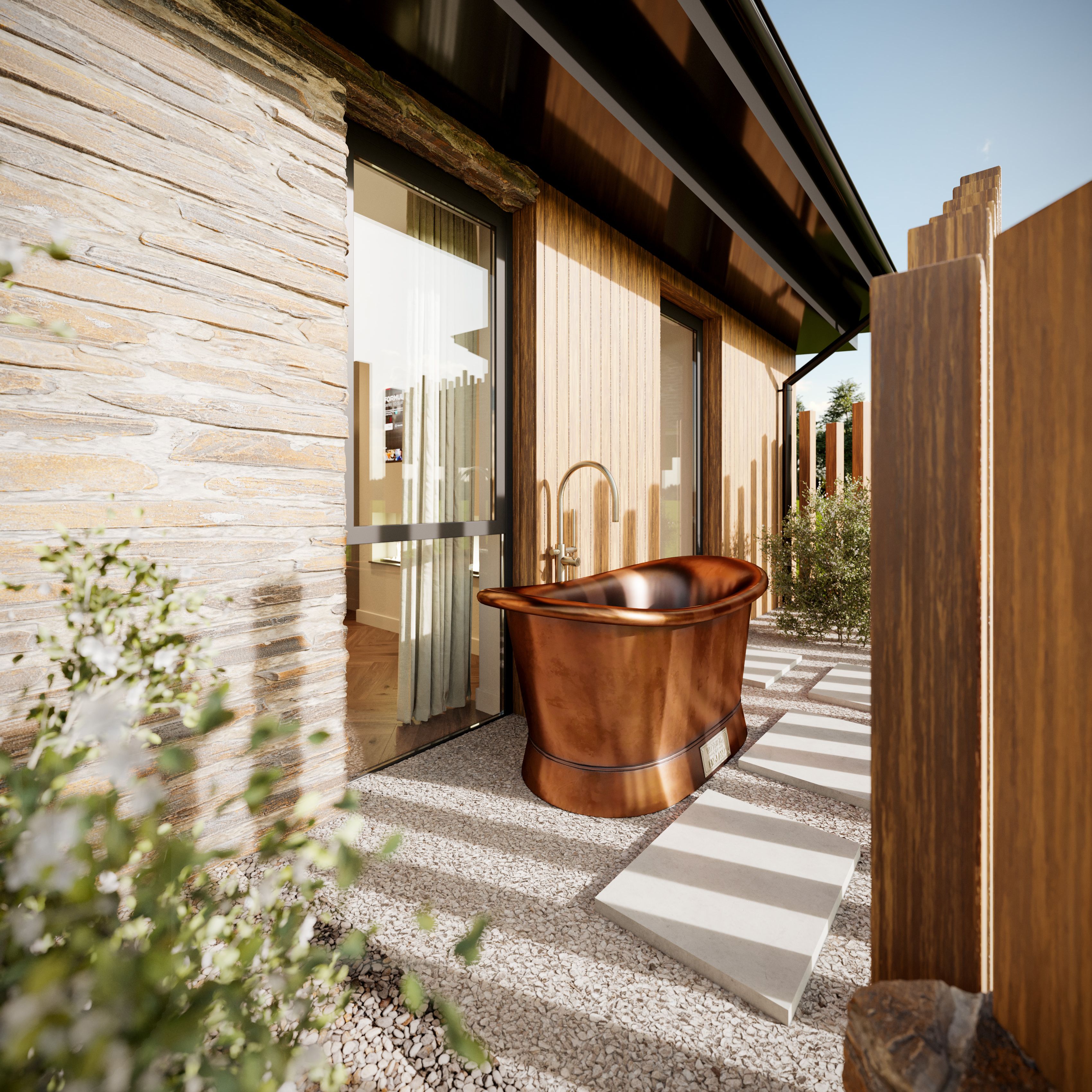 AFH Hyllside suite terrace bath