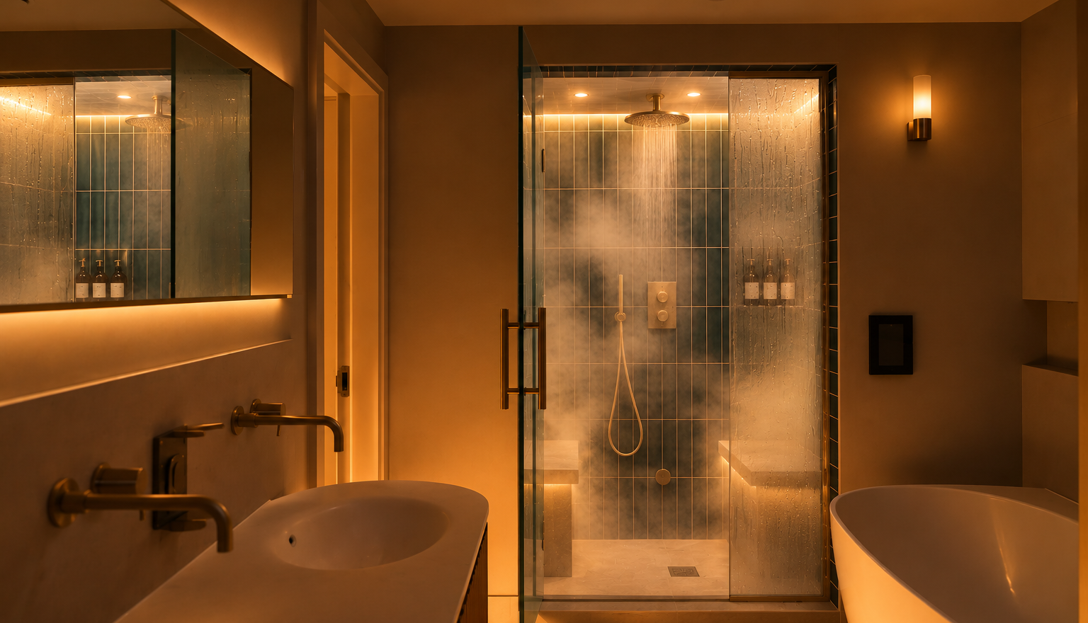 Luxury Steam Room Ensuite