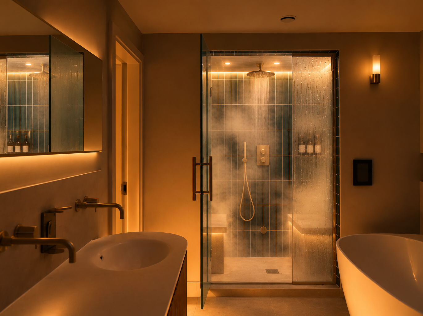 Luxury Steam Room Ensuite