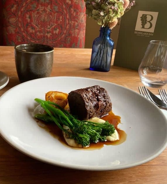 Fixed Price Menu - Braised Venison Roulade, Celeriac & Poached Pear