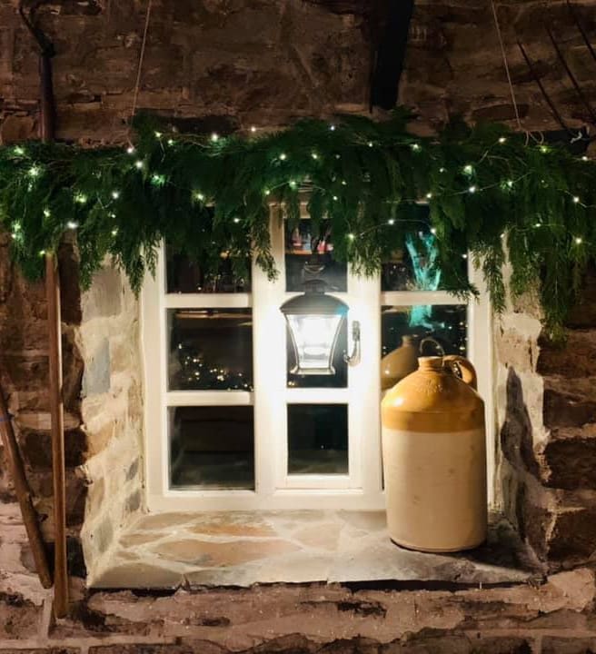Christmas pub in Dartmoor