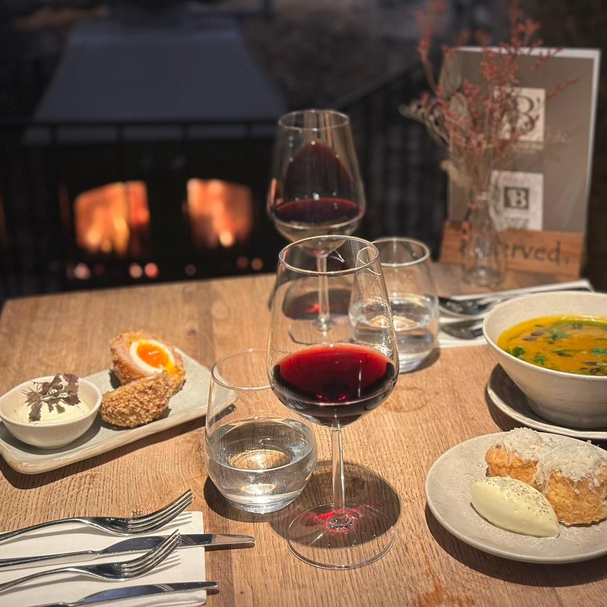 set menu starters - winter warmer 2