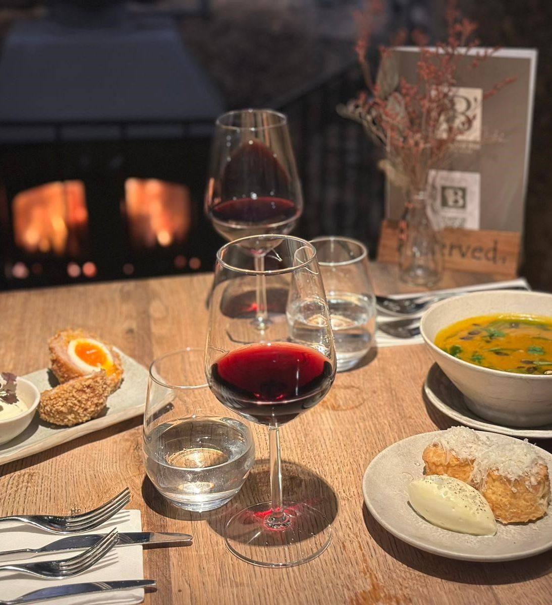 set menu starters - winter warmer 2