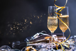 New Year Champagne
