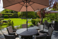 Summer in the garden at The Bedford Hotel