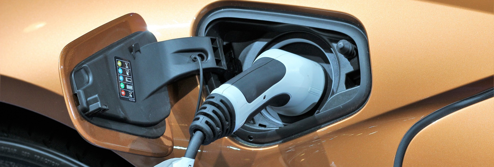 Charging electric car