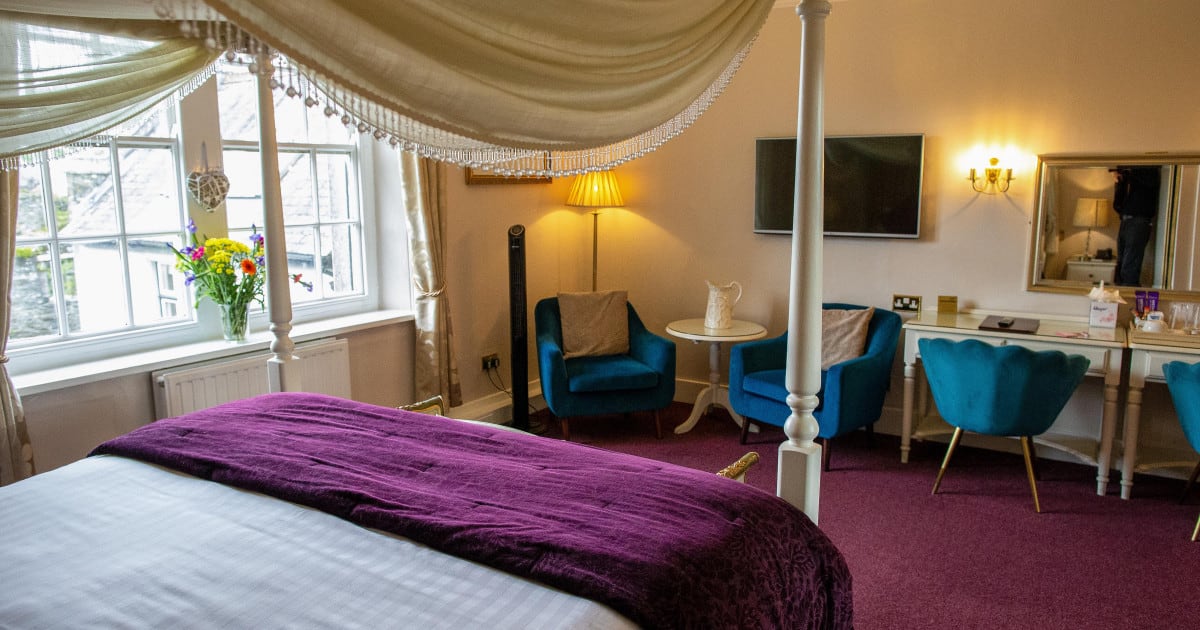 Four Poster Bedroom at The Bedford Hotel