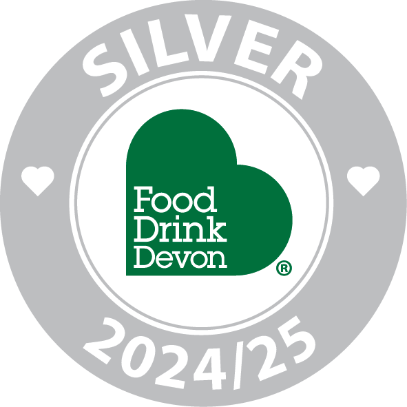 Food Drink Devon silver award logo
