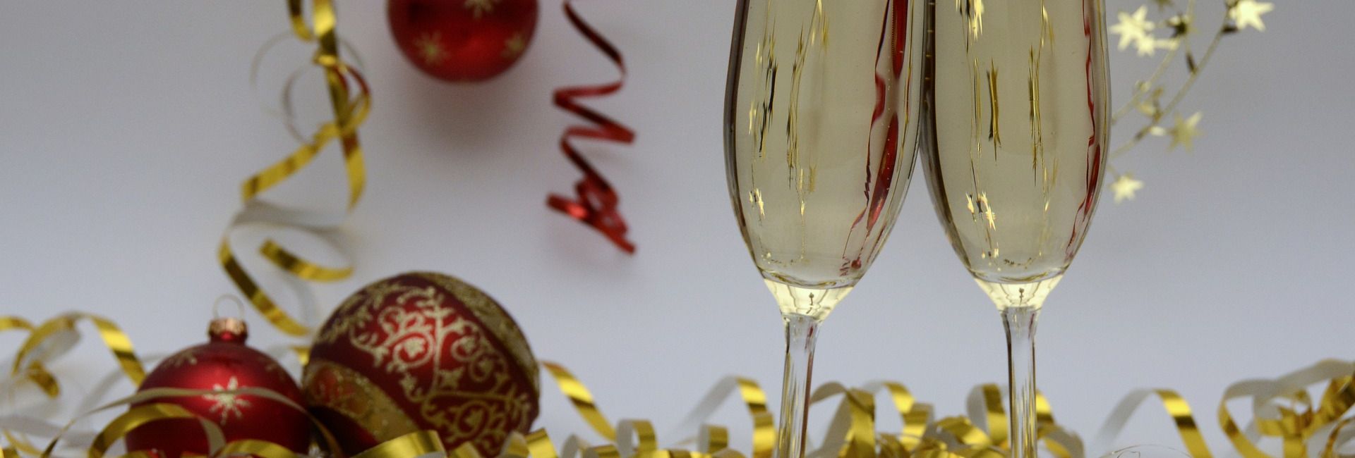 Champagne for a Christmas Party