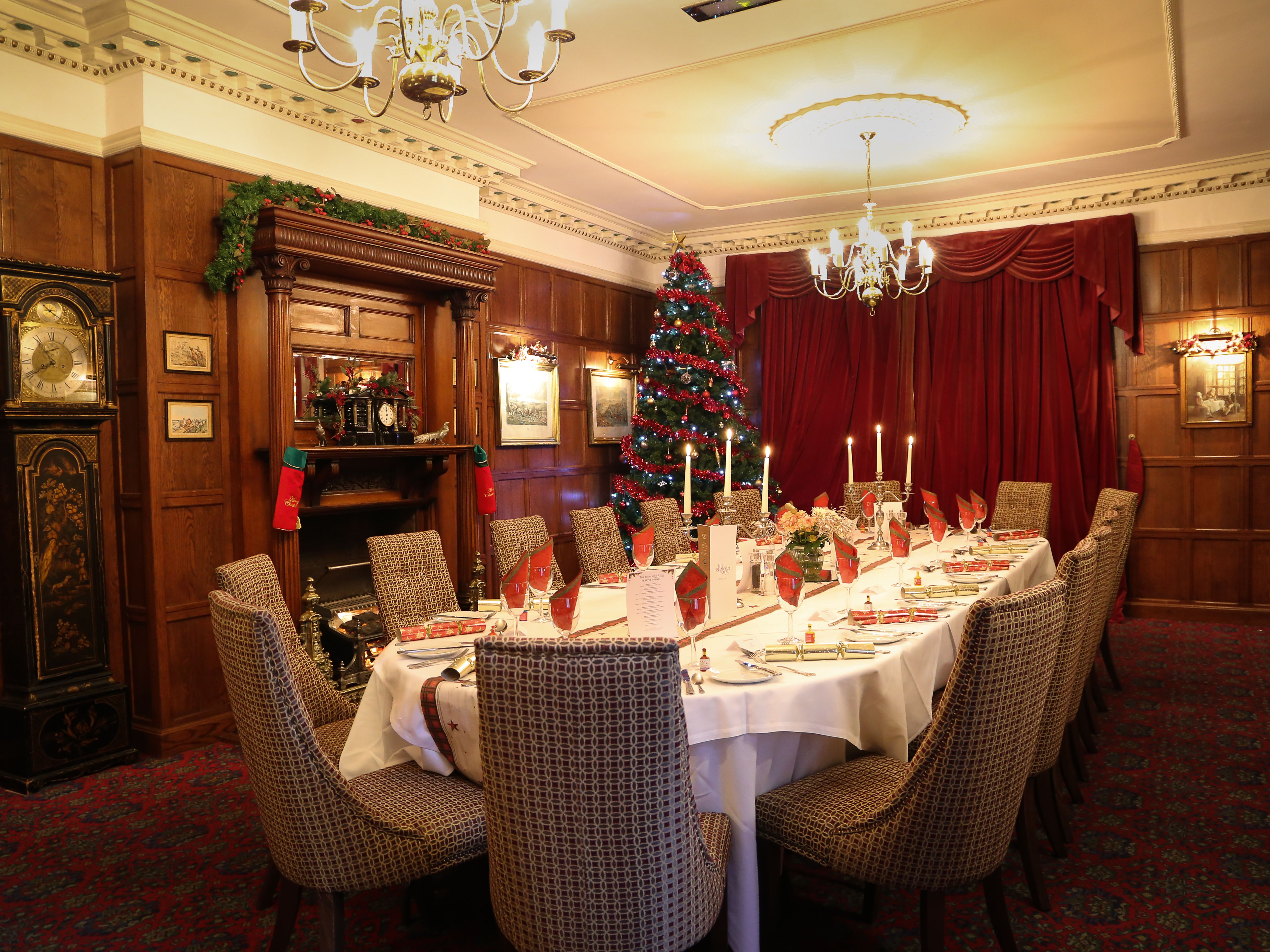Christmas dining