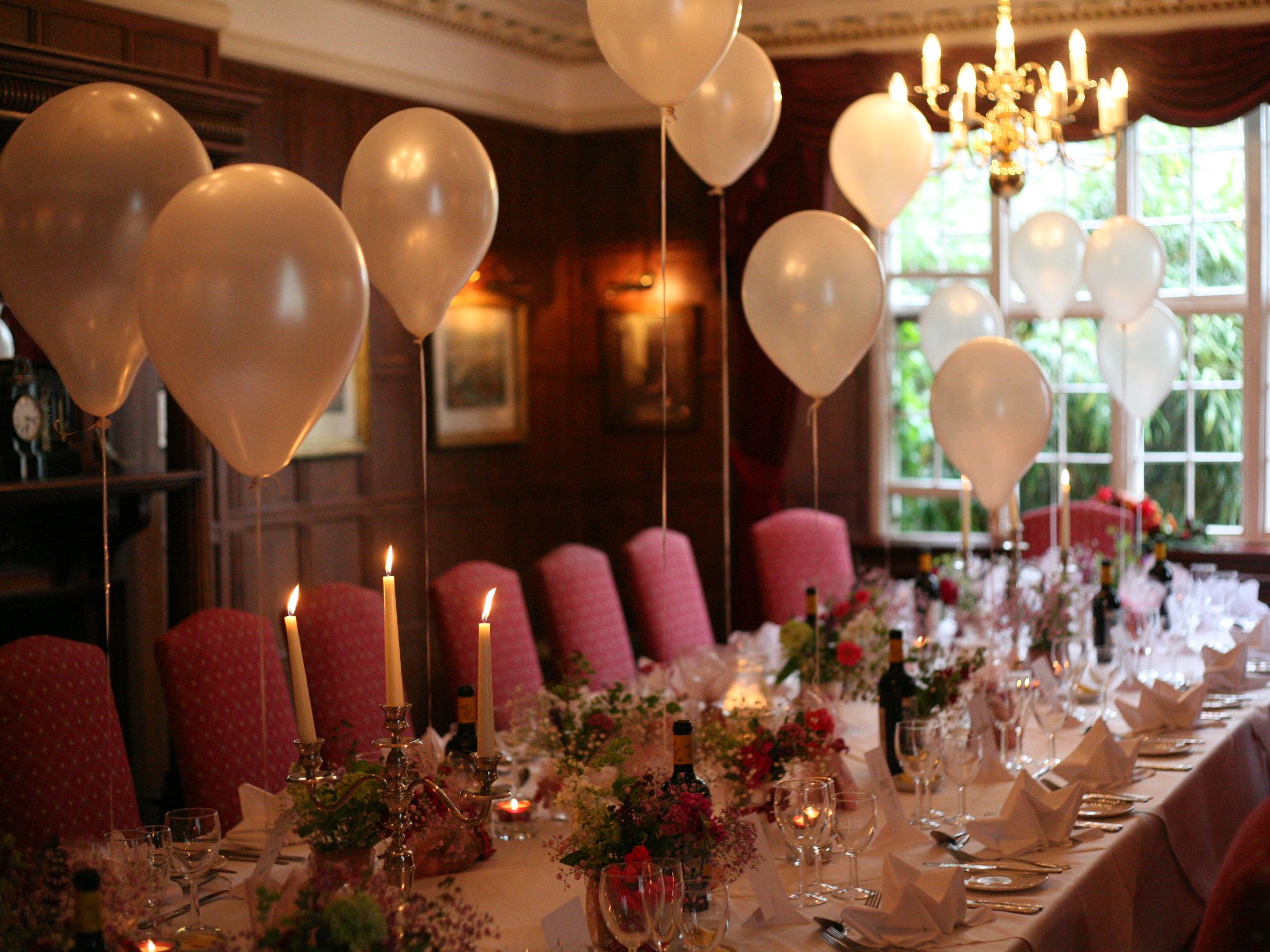 Celebration dinner at The Bedford Hotel