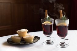 Mince pies and mulled wine