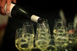 Pouring wine