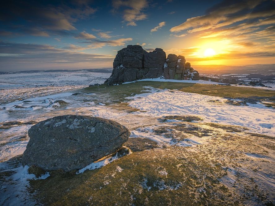 Dartmoor in winter