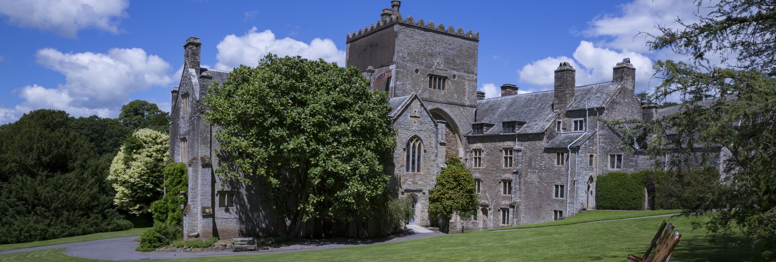 External view of Buckland Abbey