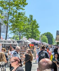 Flavour Fest stalls