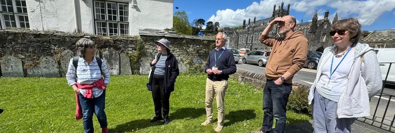 Heritage walk in Tavistock