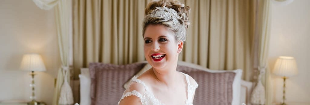Bride in her Bedroom