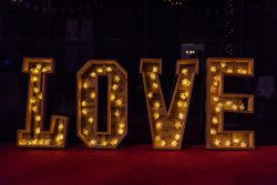 Wedding LOVE Sign