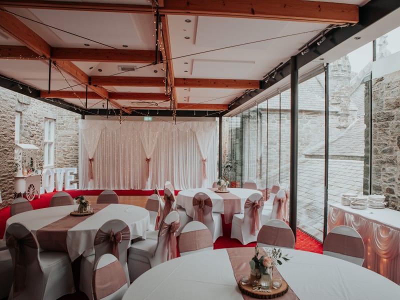 Wedding Reception in Beautiful Room