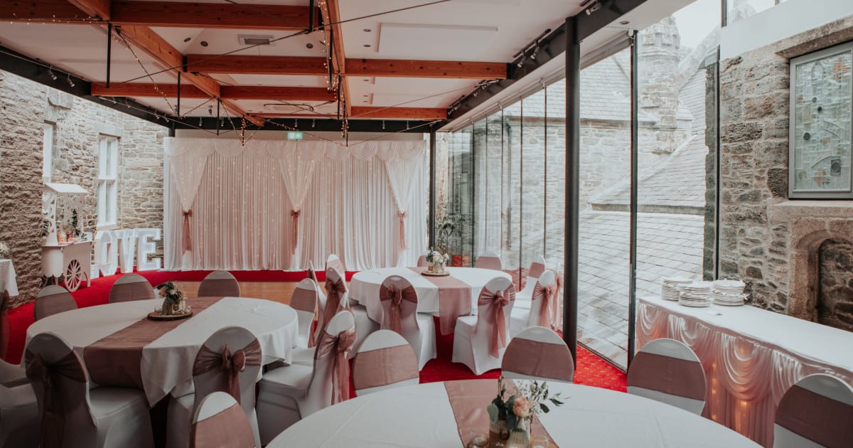 Wedding Reception in Beautiful Room