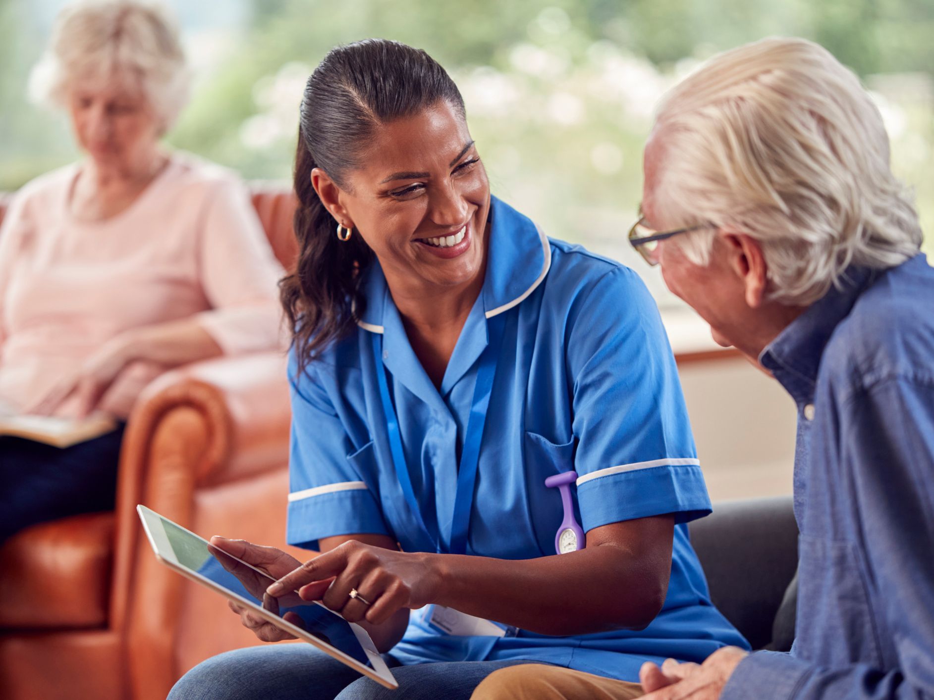 Clicking on this image will navigate you to the respite care page, a relief service provided by Beechcroft Care Homes.