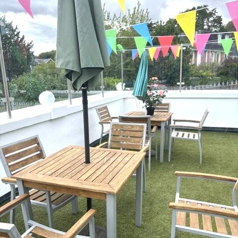 Terrace & bunting summer fete 2026