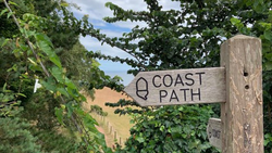 Coast Path Sign