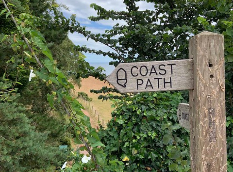 Coast Path Sign