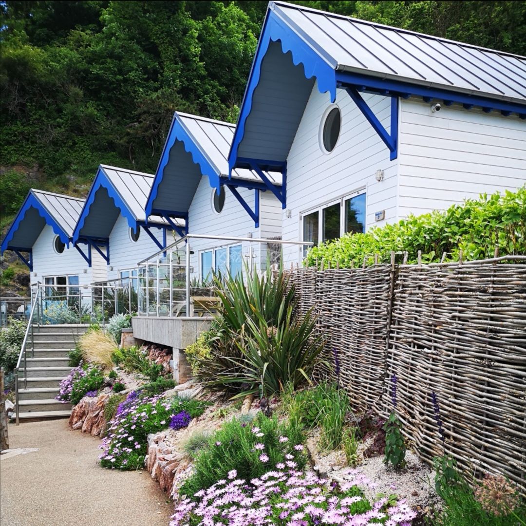 Beach huts