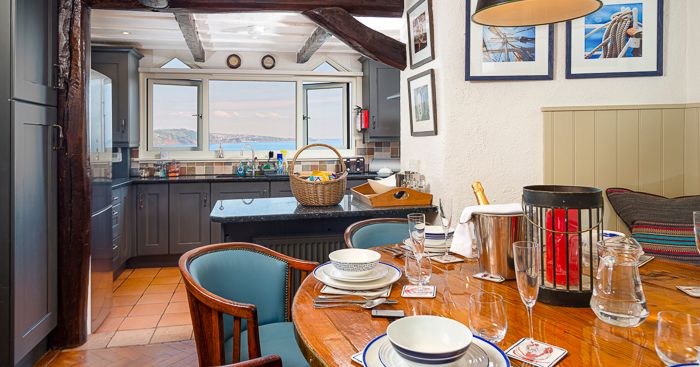 Smugglers Dining Table and Kitchen