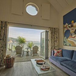 Beach Hut Interior