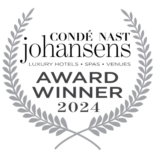 Condé Nast Johansens Award Winner 2024 emblem with laurel wreath