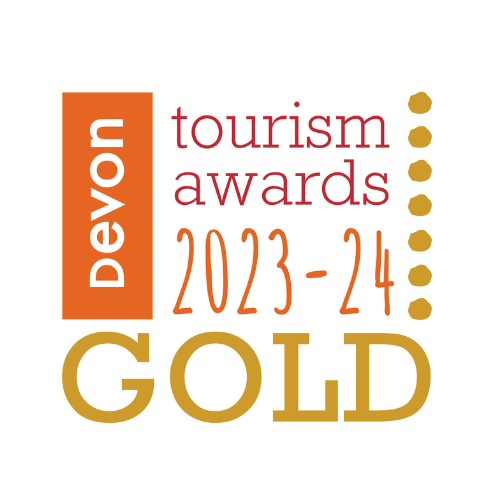 Devon Tourism Awards 2023-24 Gold logo