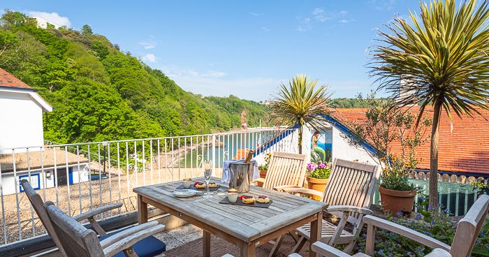 Beach Cottage Outside Seating