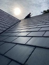 Slating in Teignmouth