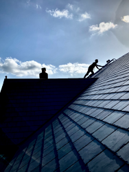 Slating at Glengariff