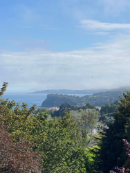Teignmouth views from the roof at Glengariff