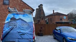 Admiring the Bottle Kilns