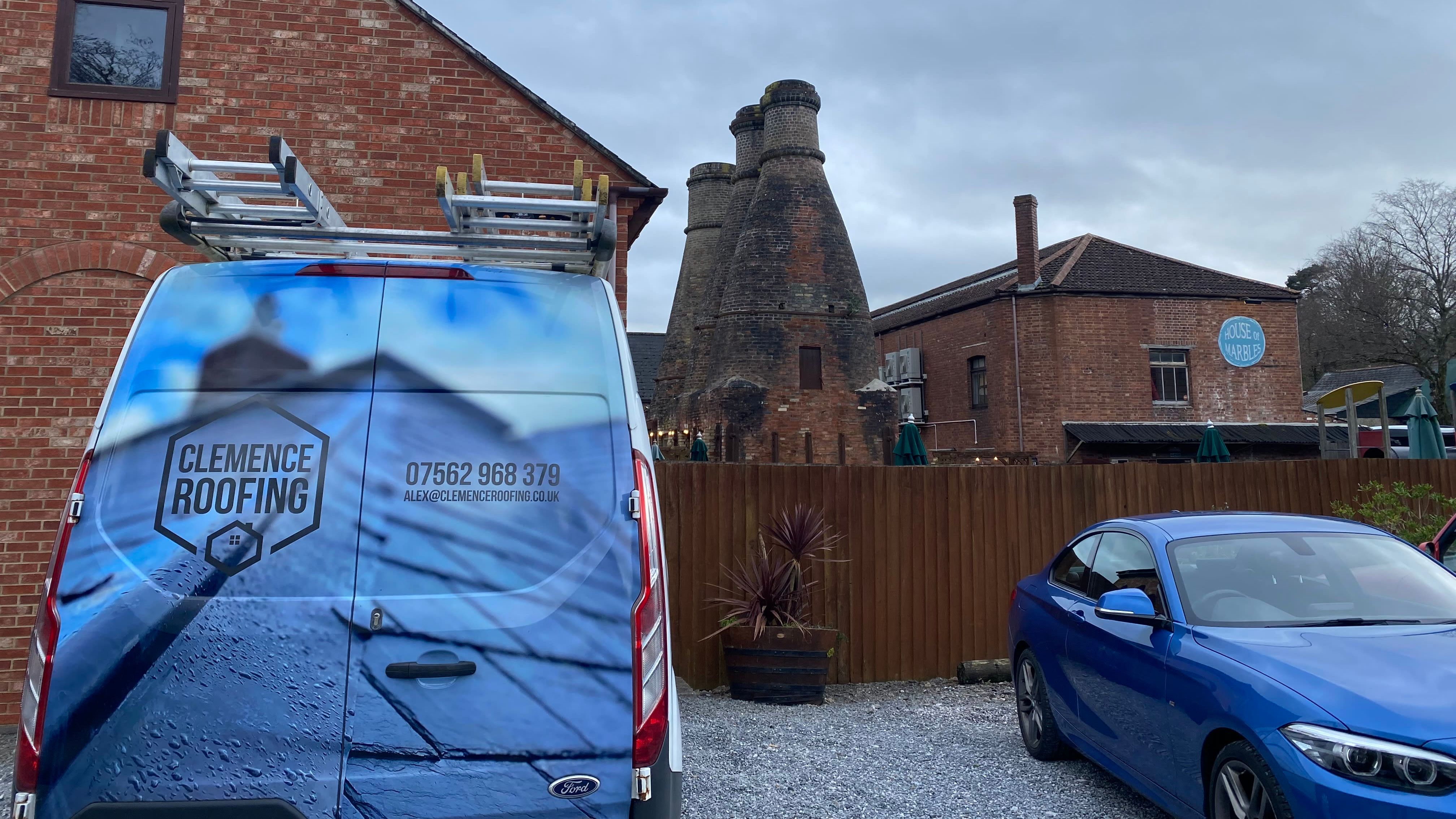 Admiring the Bottle Kilns