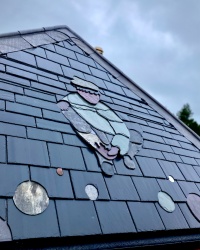 Throwing Marbles Roof - Clemence Roofing Ltd - House of Marbles