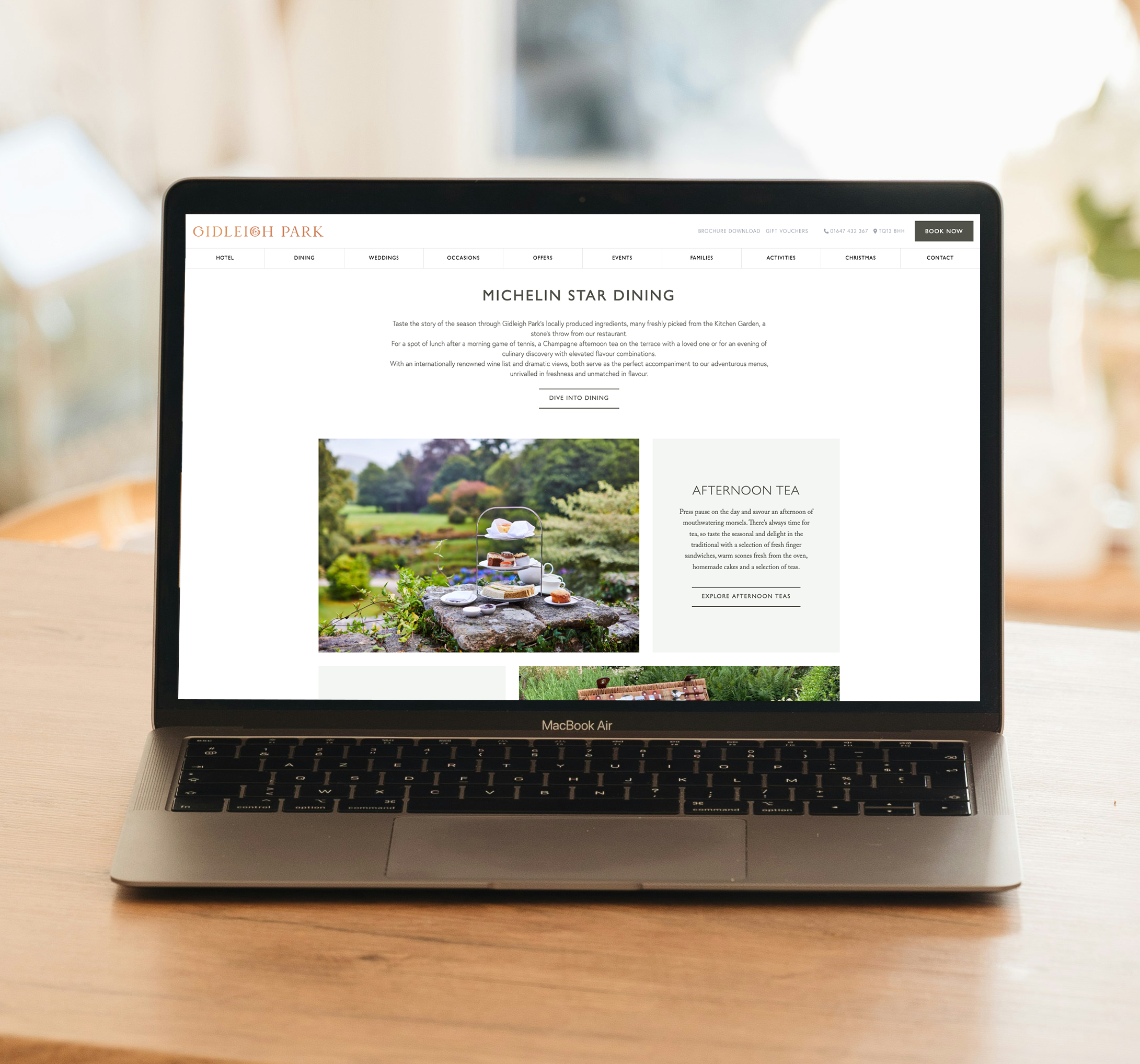 Gidleigh Park Laptop