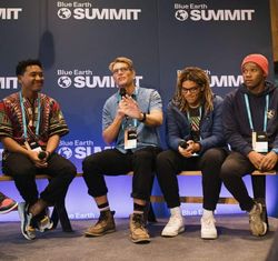 Blue earth summit panel