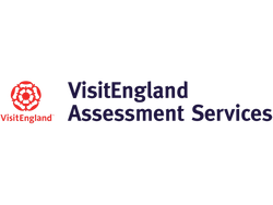 VisitEngland Assessment Services logo with a red rose emblem