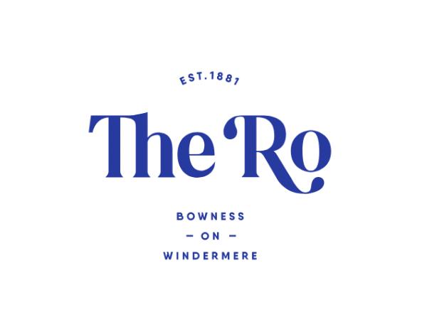 The Ro Hotel logo with text 'Est. 1881', 'The Ro', and 'Bowness-on-Windermere'.