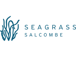 Seagrass Salcombe logo with seaweed graphic