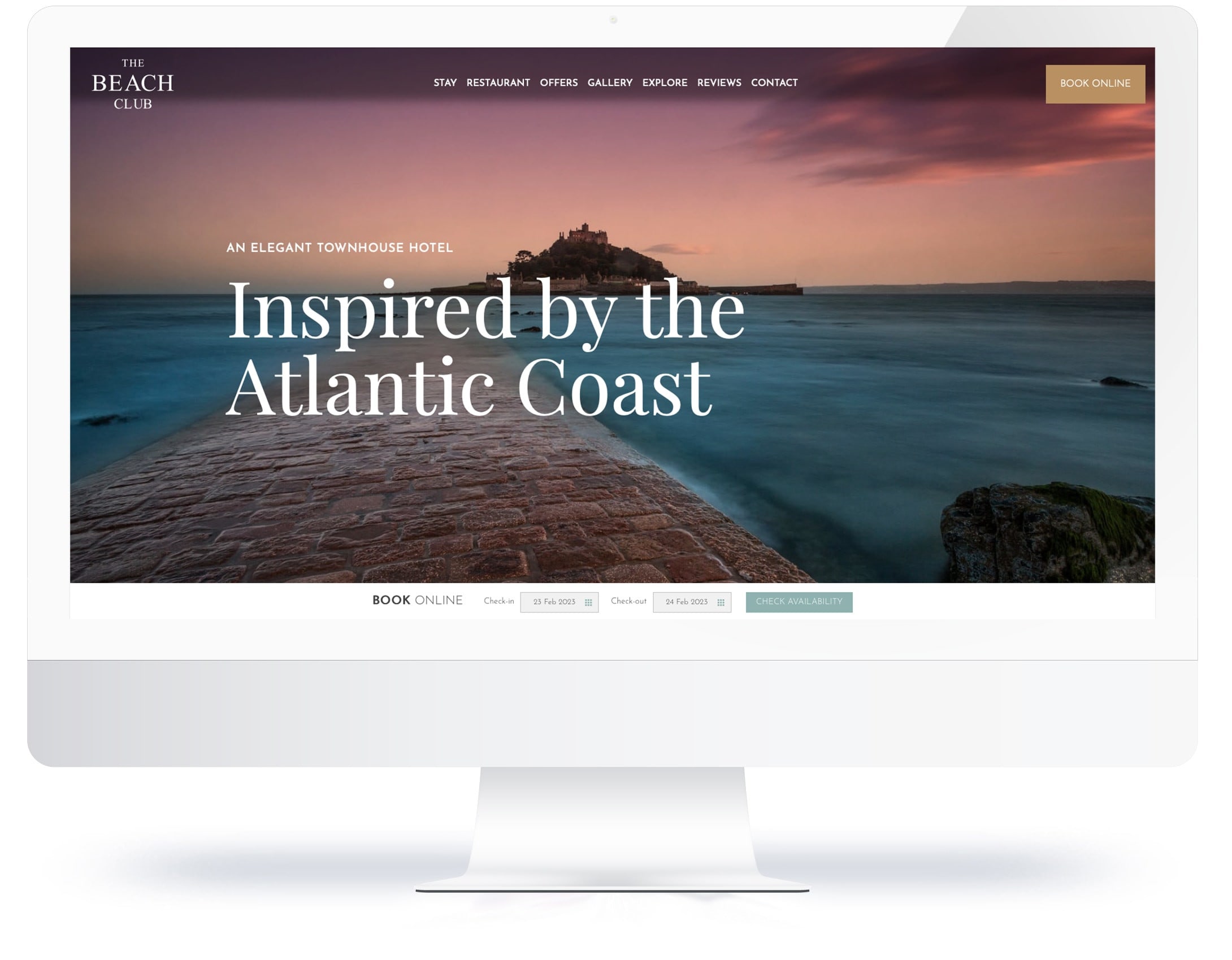 Beach Club Website
